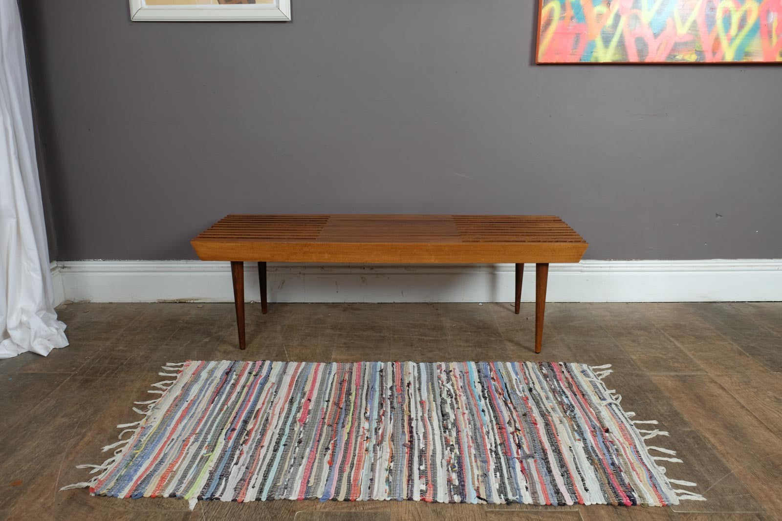 Vintage Retro Teak Extending Coffee Table