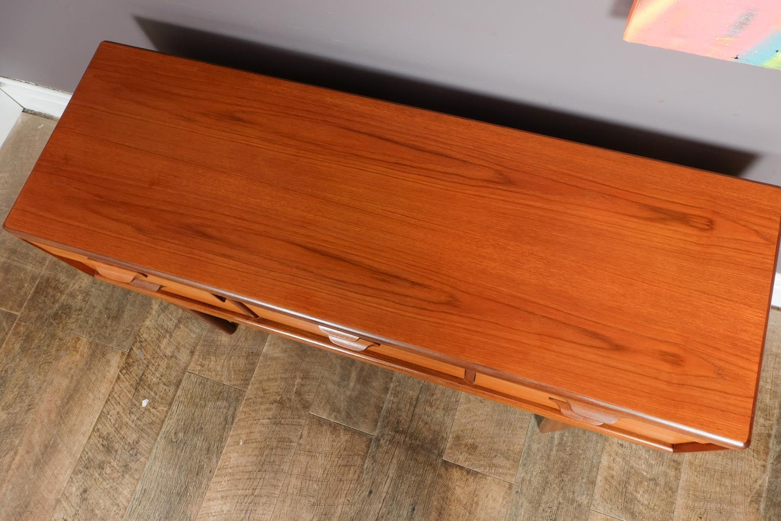 Vintage Mid Century Sequence Teak Chest of Drawers by Younger
