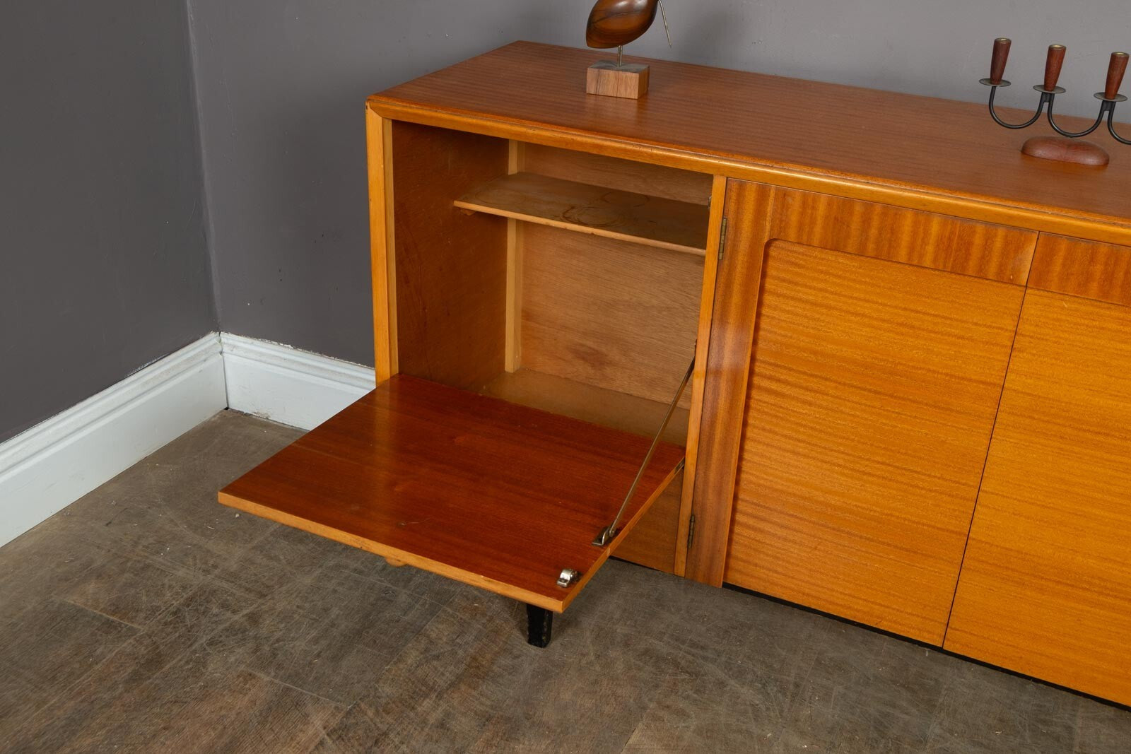 Vintage Mid Century Light Teak Sideboard by C.W.S. Ltd