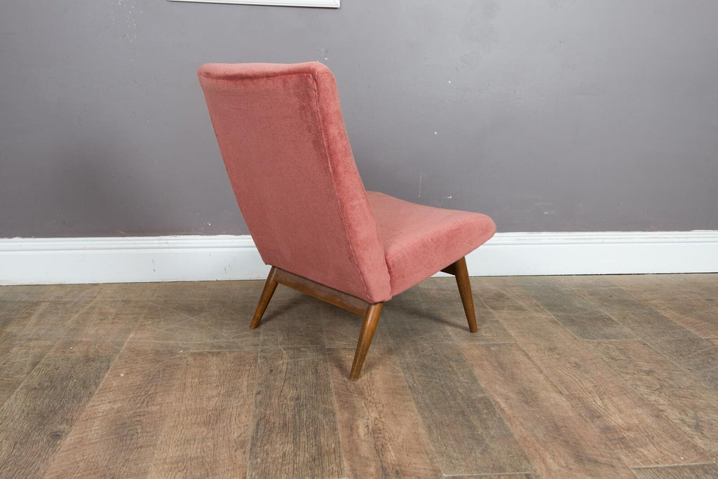 Vintage Retro Parker Knoll Low Bedroom Chair Model