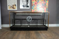 Vintage Glass and Brass Shop counter Display