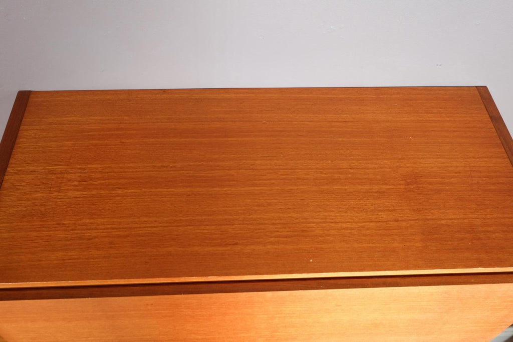 Vintage Retro Floating Teak Cabinet by Beaver and Tapley