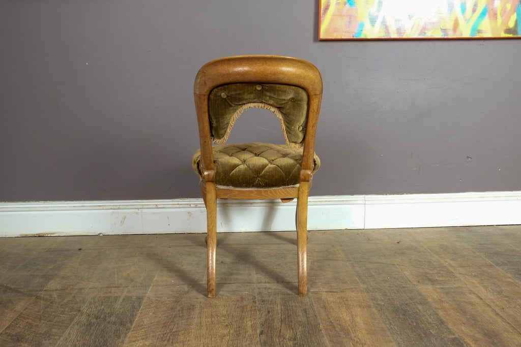 Antique  French Louis XV style walnut chair