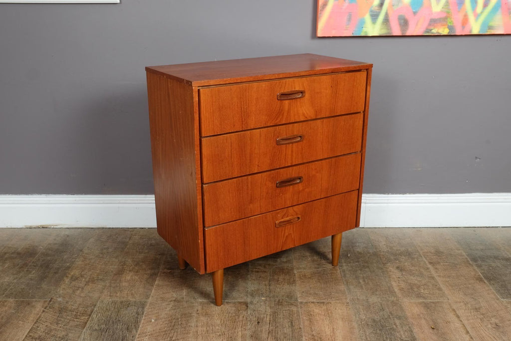 Vintage Retro Danish Style teak Chest of Drawers