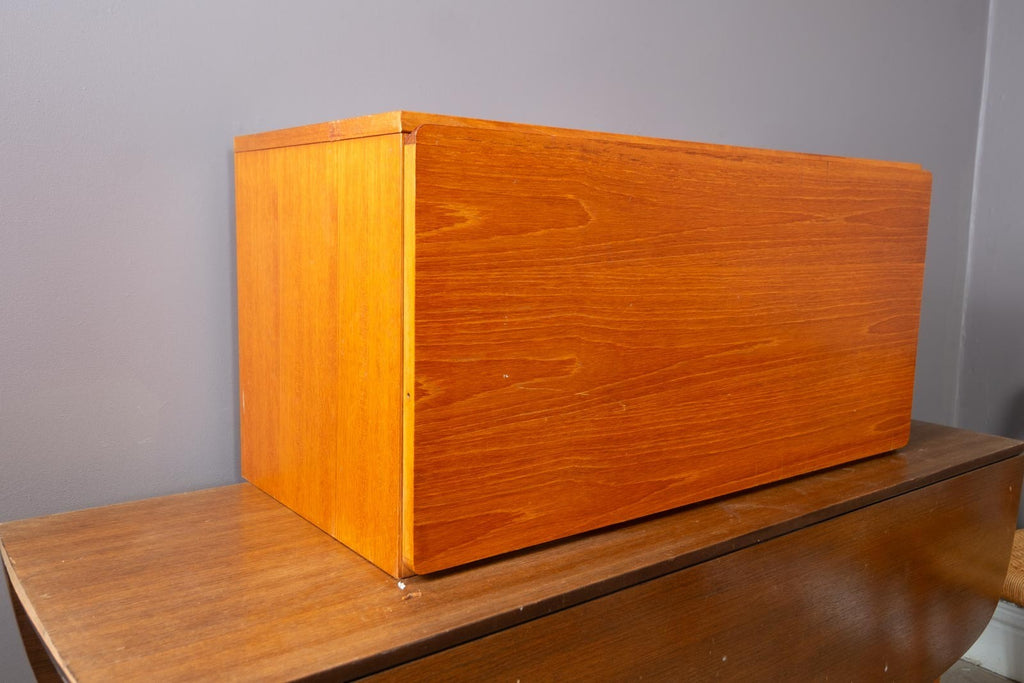 Vintage Retro Beaver and Tapley Floating Teak Cabinet