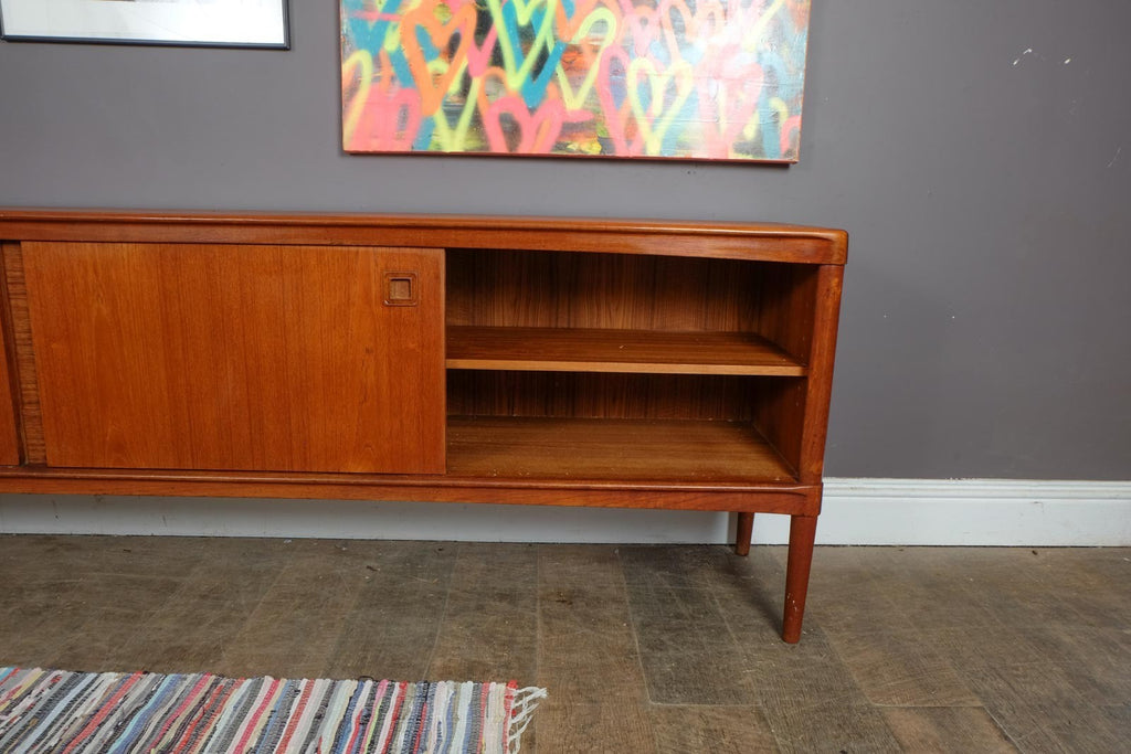 Vintage Retro Large Danish Teak Sideboard by H W Klein for Bramin
