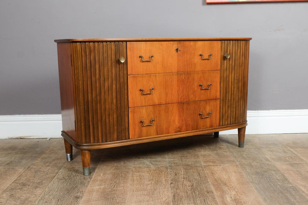 Vintage Retro Danish Walnut Sideboard by Edmund Jorgensen for Nakskov
