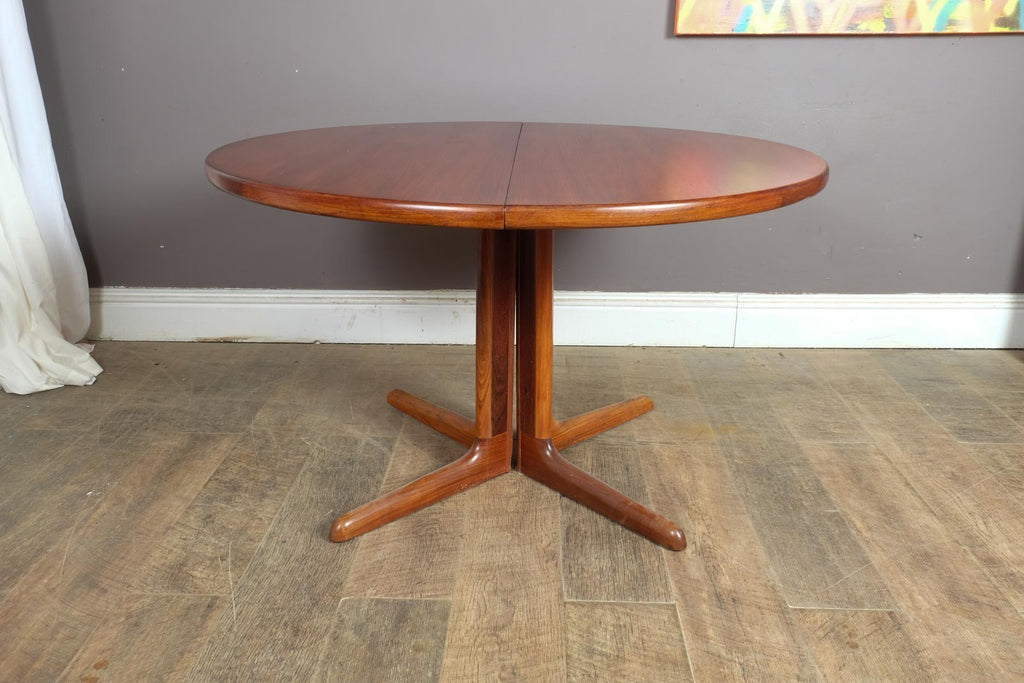 Vintage Retro Danish Extending Rosewood DIning Table