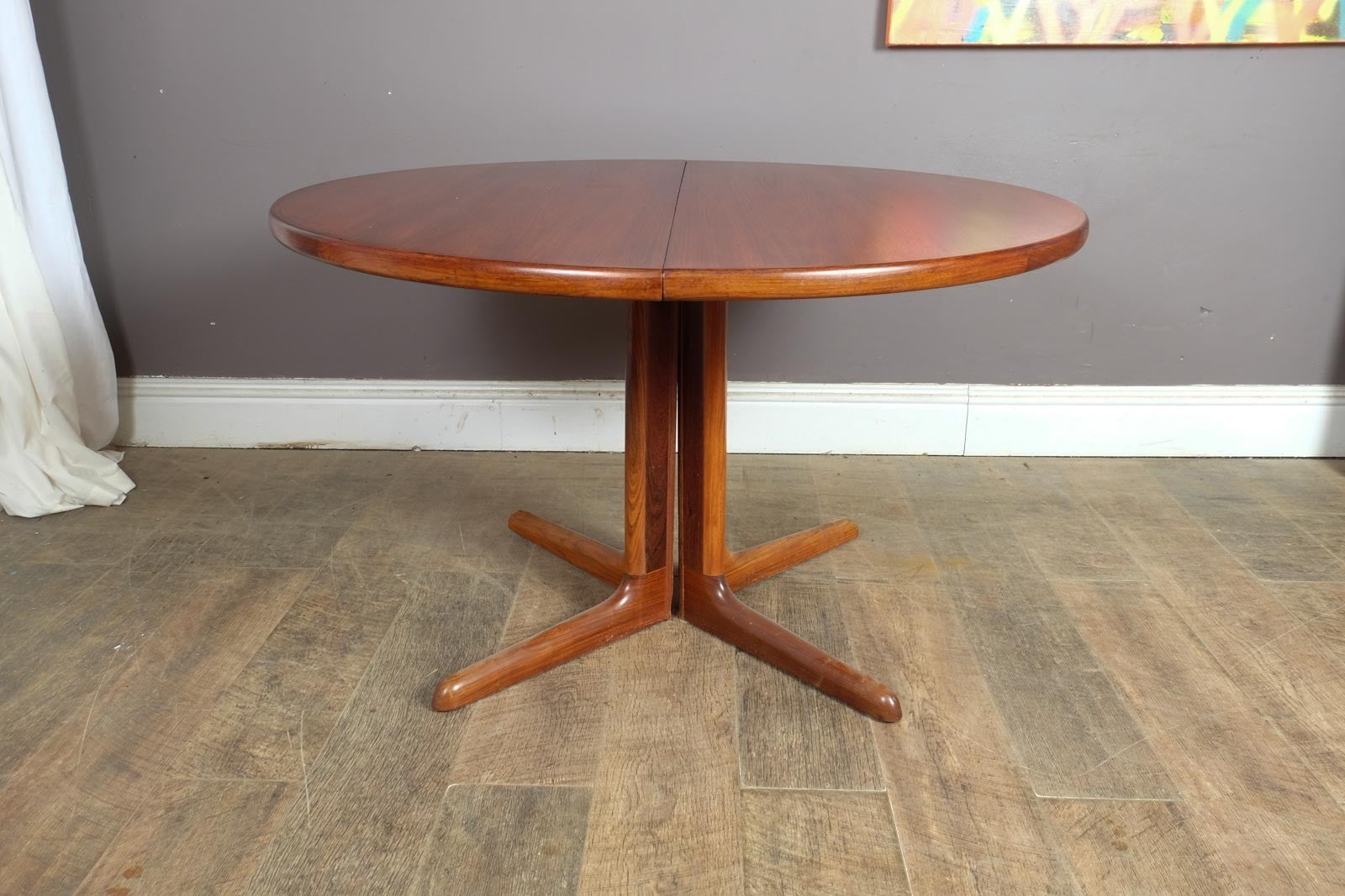 Vintage Retro Danish Extending Rosewood DIning Table