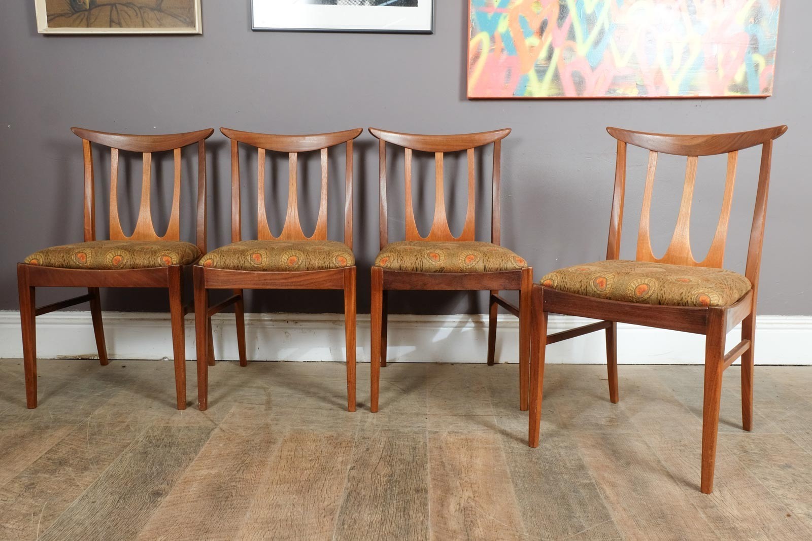 Vintage Retro G Plan Brasilia Extending DIning Table and 4 Chairs