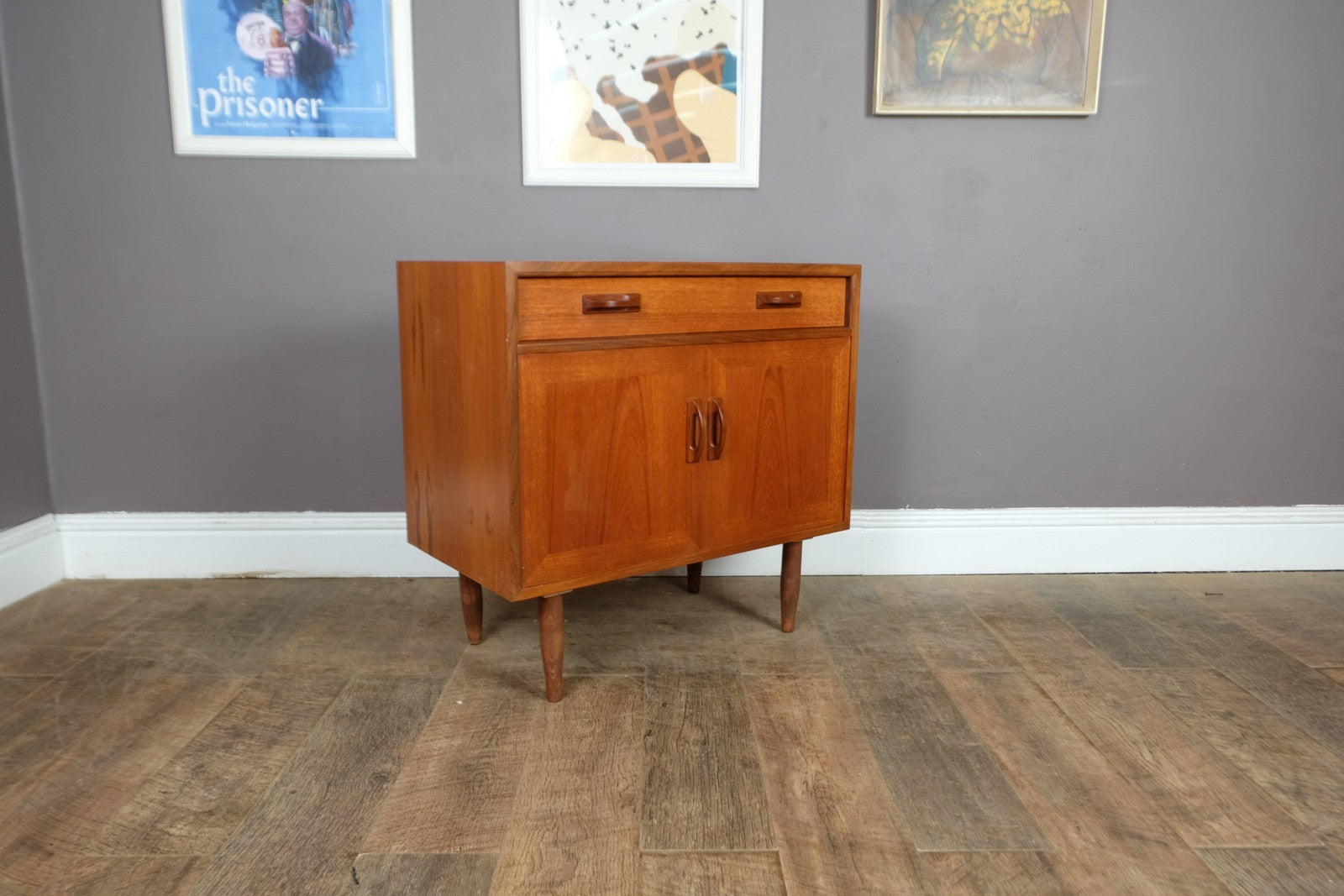Vintage Small Teak G Plan Sierra Cabinet - Mid Century