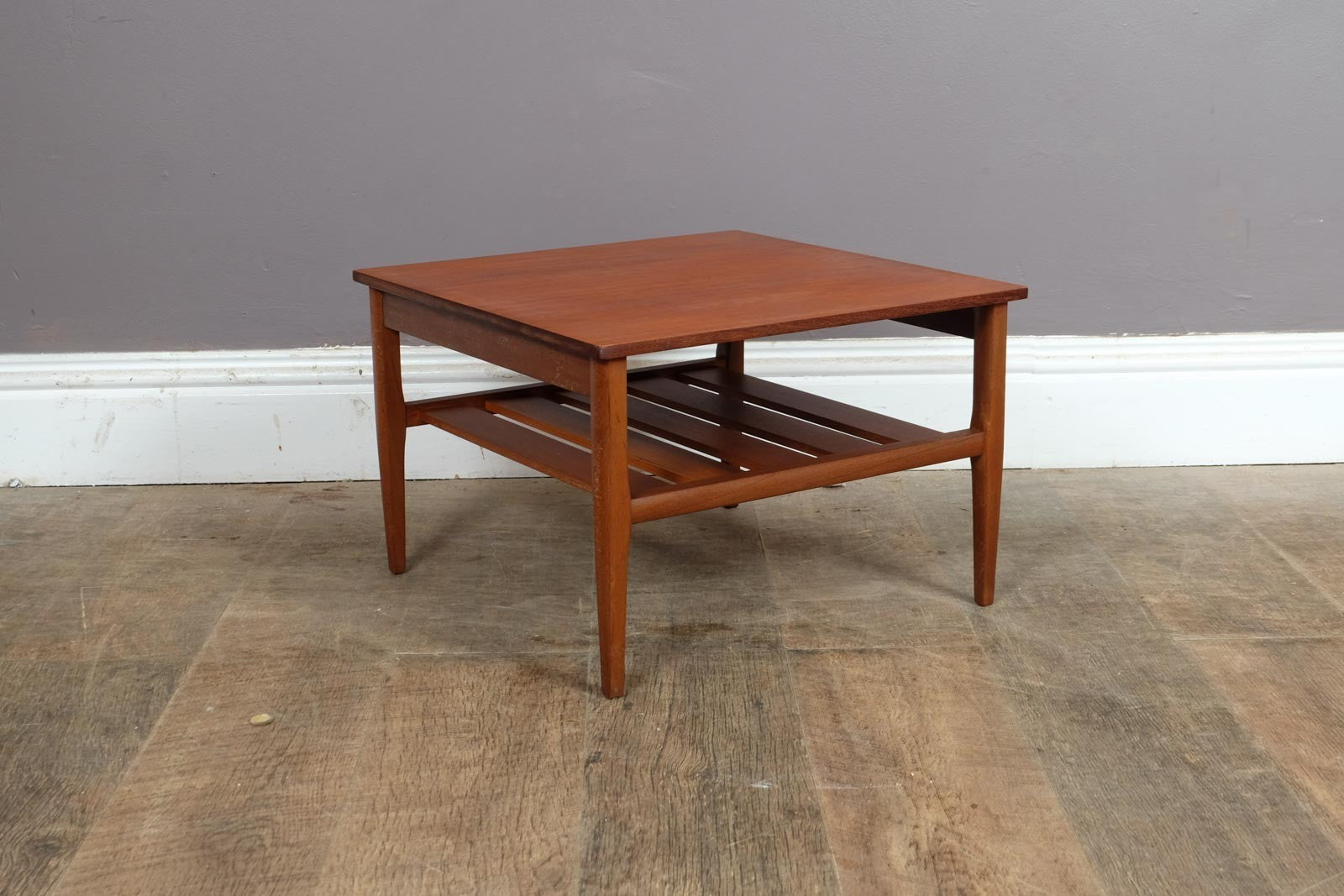 Vintage Retro Small Teak Sidetable by Myer