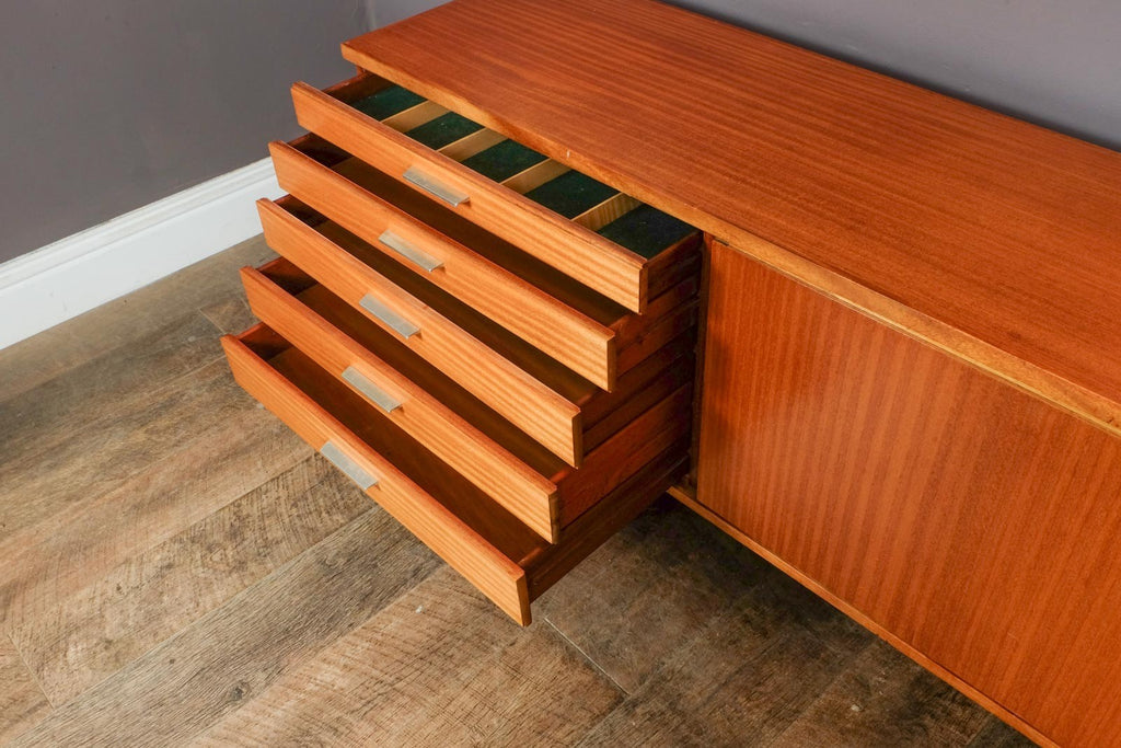 Vintage Large Teak Long John Sideboard by White and Newton
