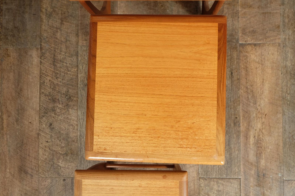 Vintage Retro Mid Century  Tiled nest of Tables