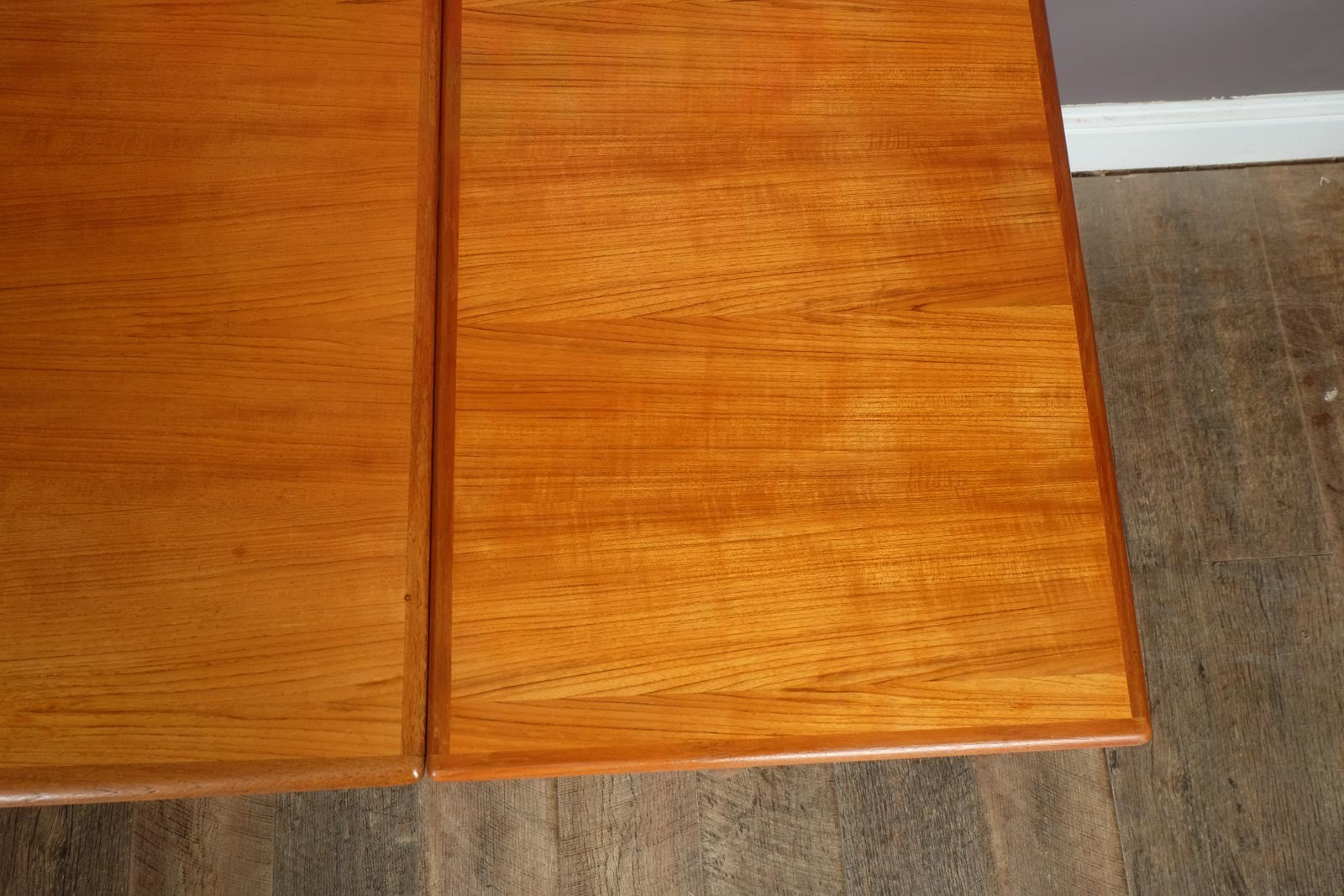 Vintage Retro Danish Teak Extending Dining Table by Gudme mobel Fabrik