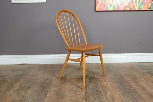 Ercol Windsor Light Elm Dining Chair - New shape