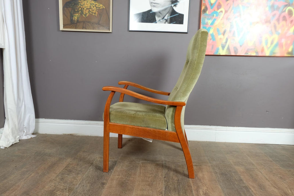 Vintage Retro Mid Century Side Chair by Parker Knoll
