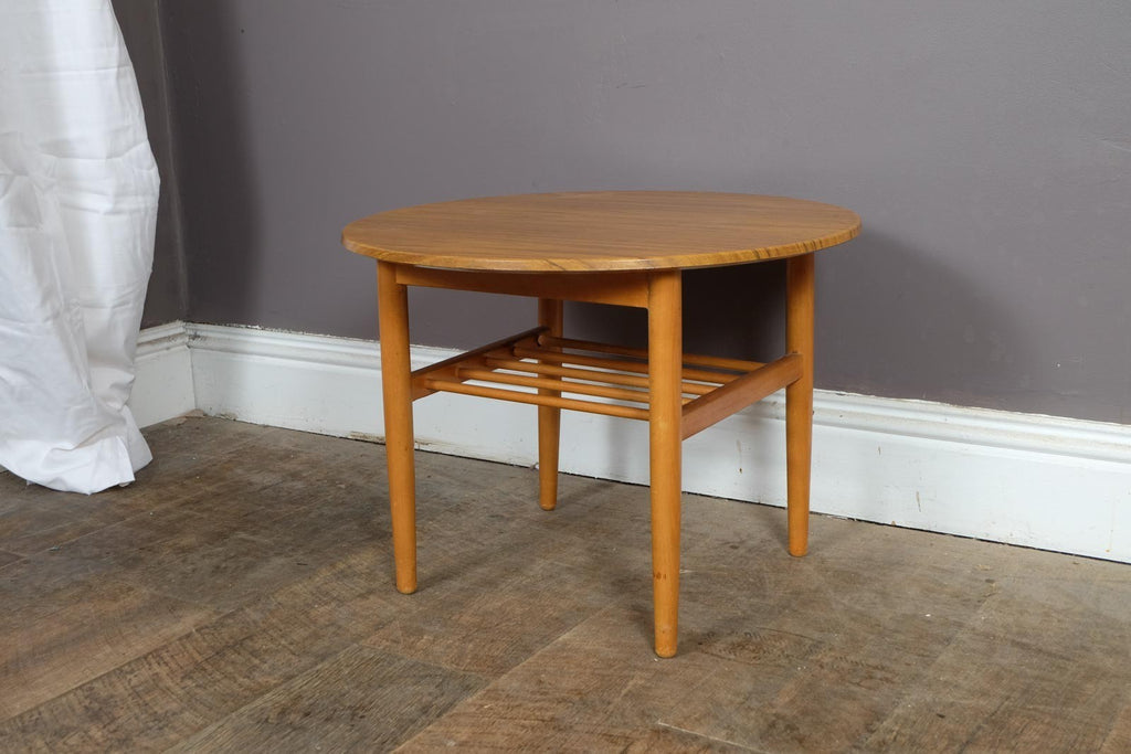 Vintage Retro Small Teak Mid Century Side Table by Formwood