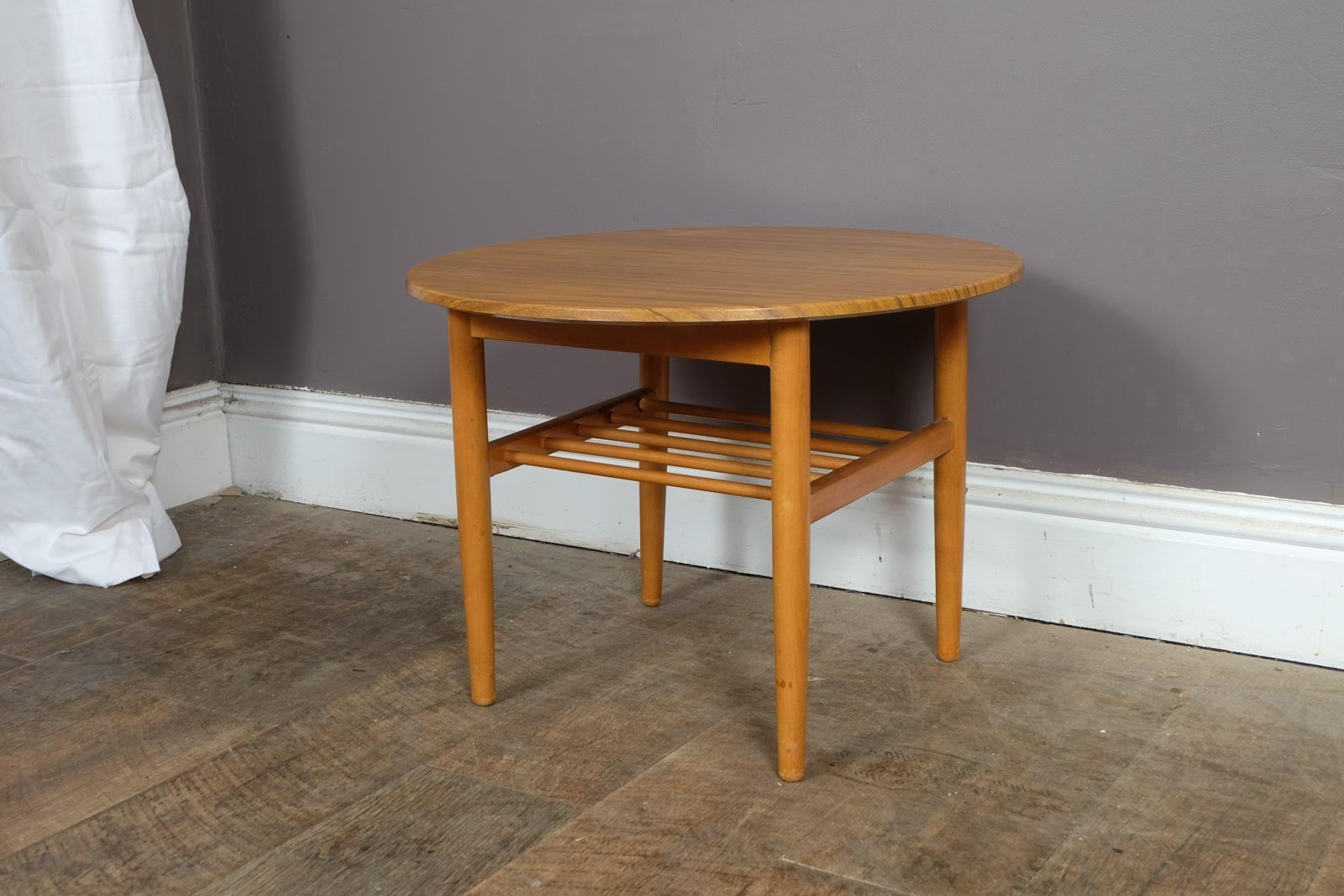 Vintage Retro Small Teak Mid Century Side Table by Formwood
