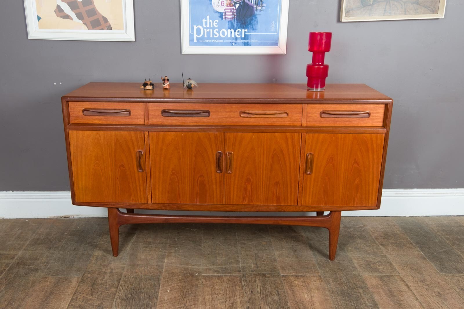 Vintage Retro Small G Plan Fresco Teak Sideboard