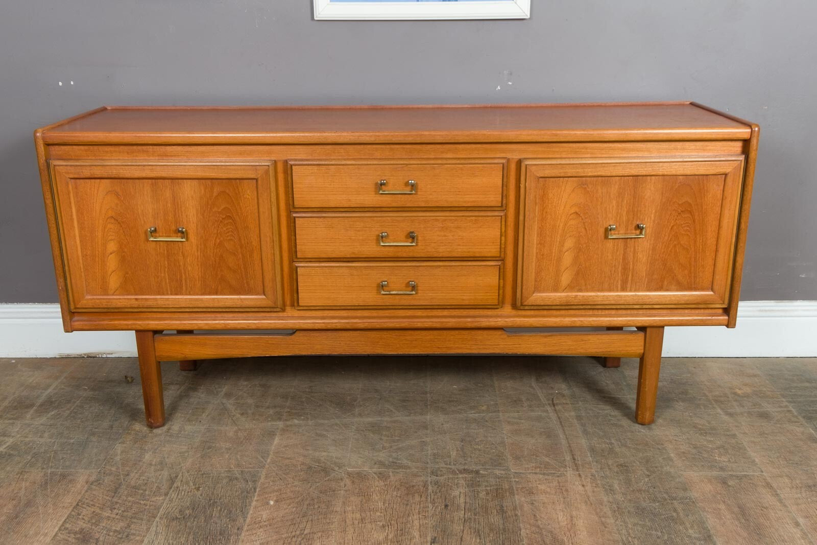 Vintage Retro Mid Century Teak Scandi Sideboard