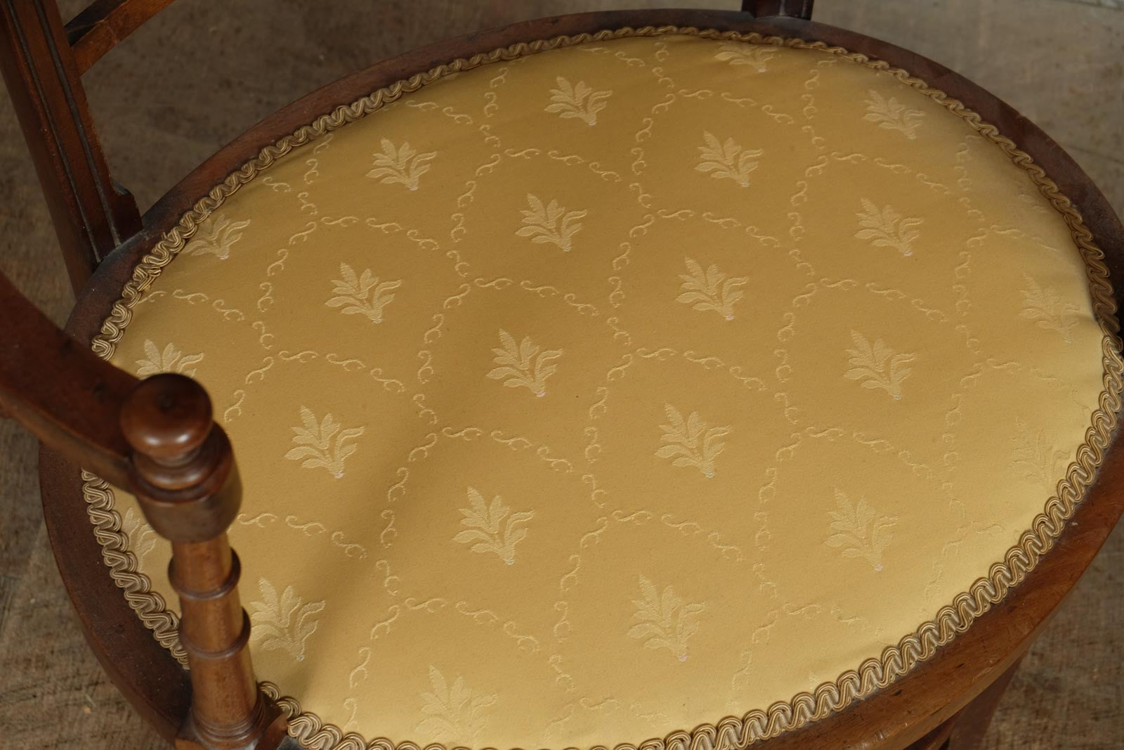 Vintage Retro Jacobean Style Chair