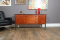 Vintage Retro Mid Century Small Teak Sideboard