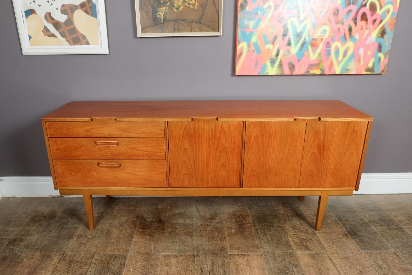 Vintage Retro Mid Century Teak Sideboard by Nathan Furniture