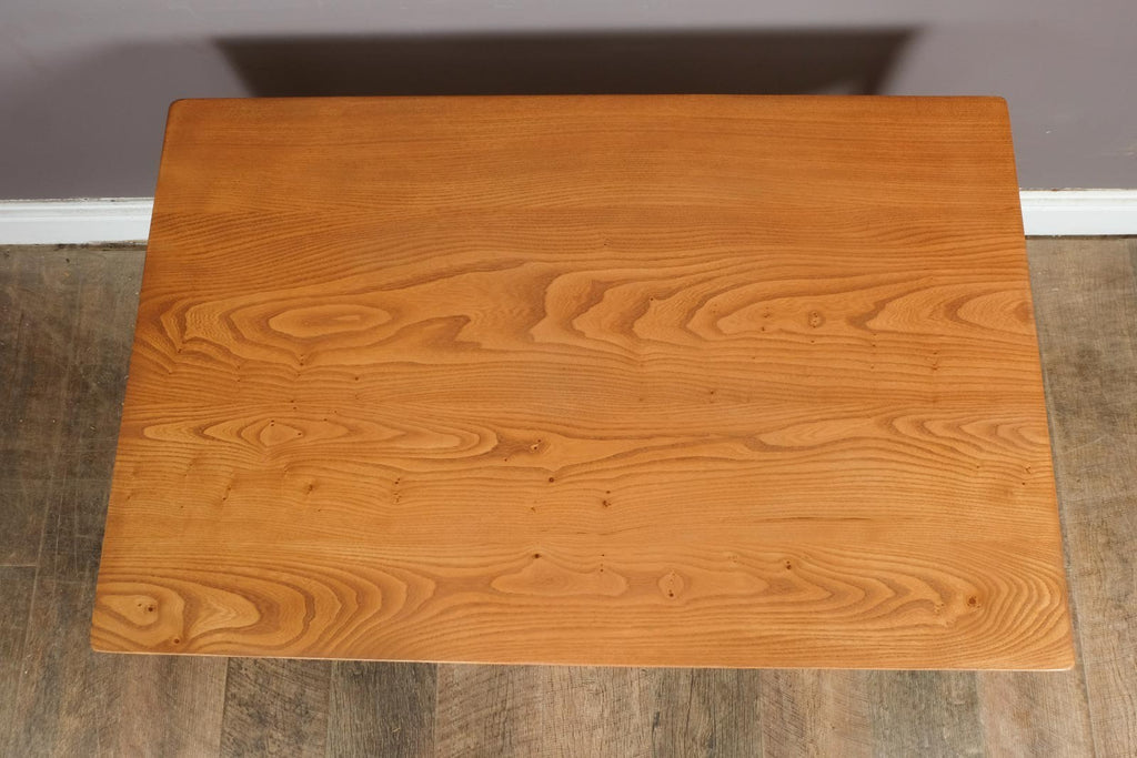 Vintage Retro Ercol Modula 628 Kitchen Table Desk in Light Elm