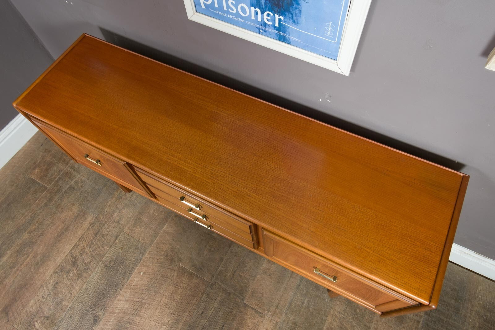 Vintage Retro Mid Century Teak Scandi Sideboard