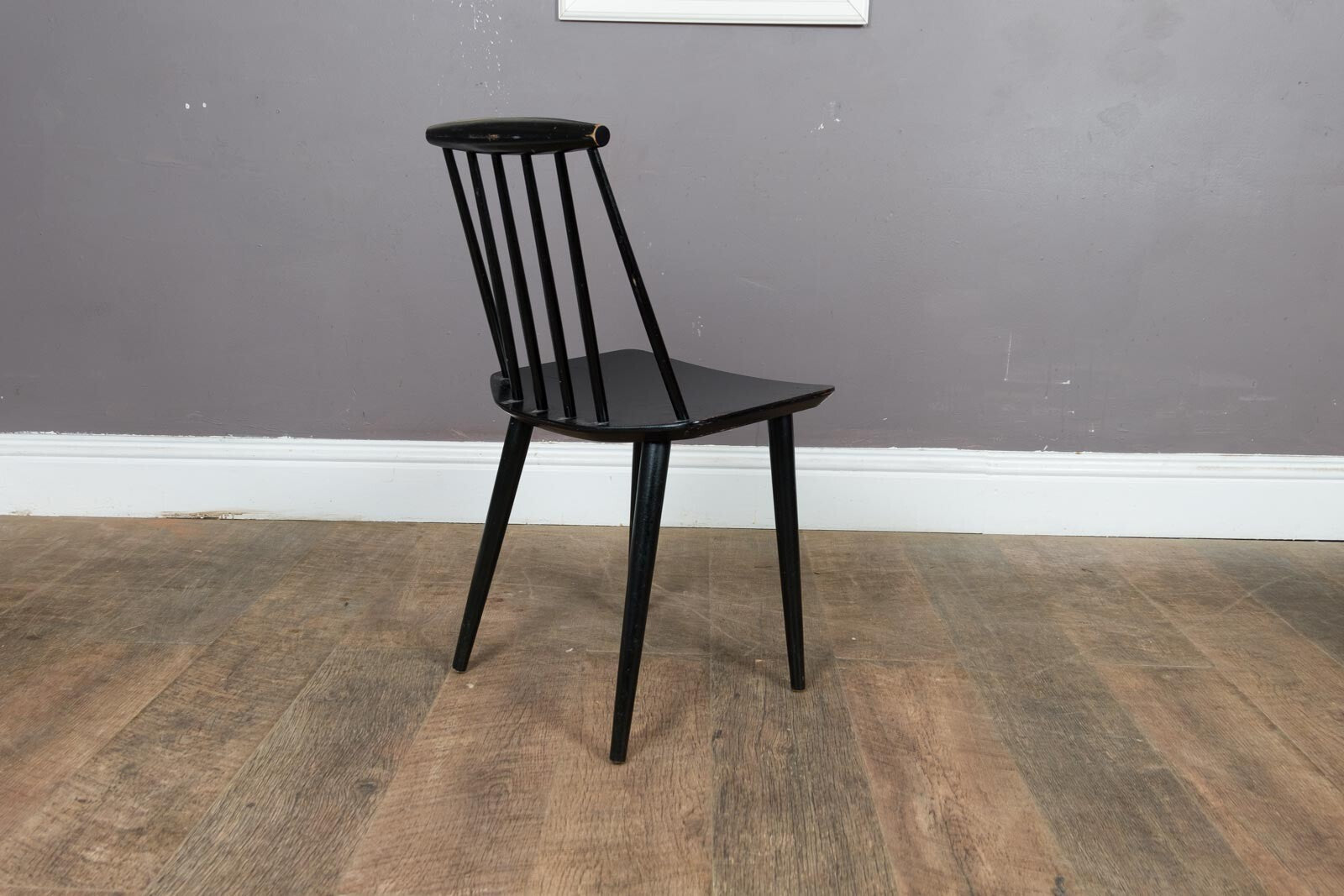 Vintage Retro Set of 4 J77 dining chairs by Folke Palsson for FDB Mobler