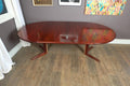 Vintage Retro Danish Rosewood Extending Dining Table