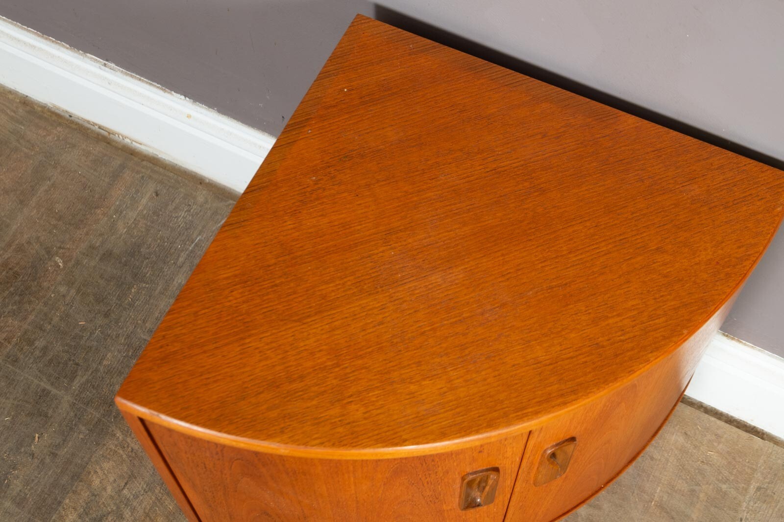 Vintage Retro G Plan Fresco Teak Corner Units Bedside Tables