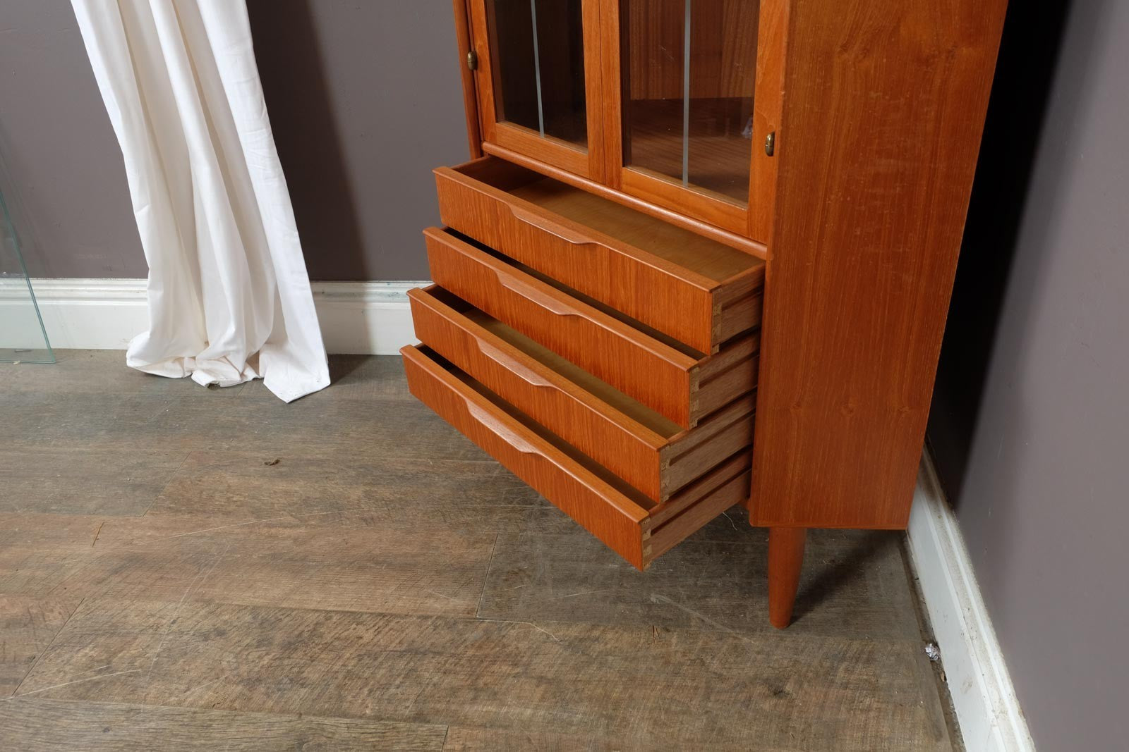 Vintage Retro Danish Teak Corner Unit by P. Rimme's Møbelfabrik