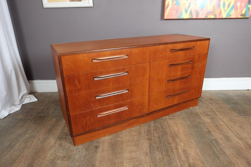 Vintage Retro G Plan Fresco Teak Large Chest of Drawers