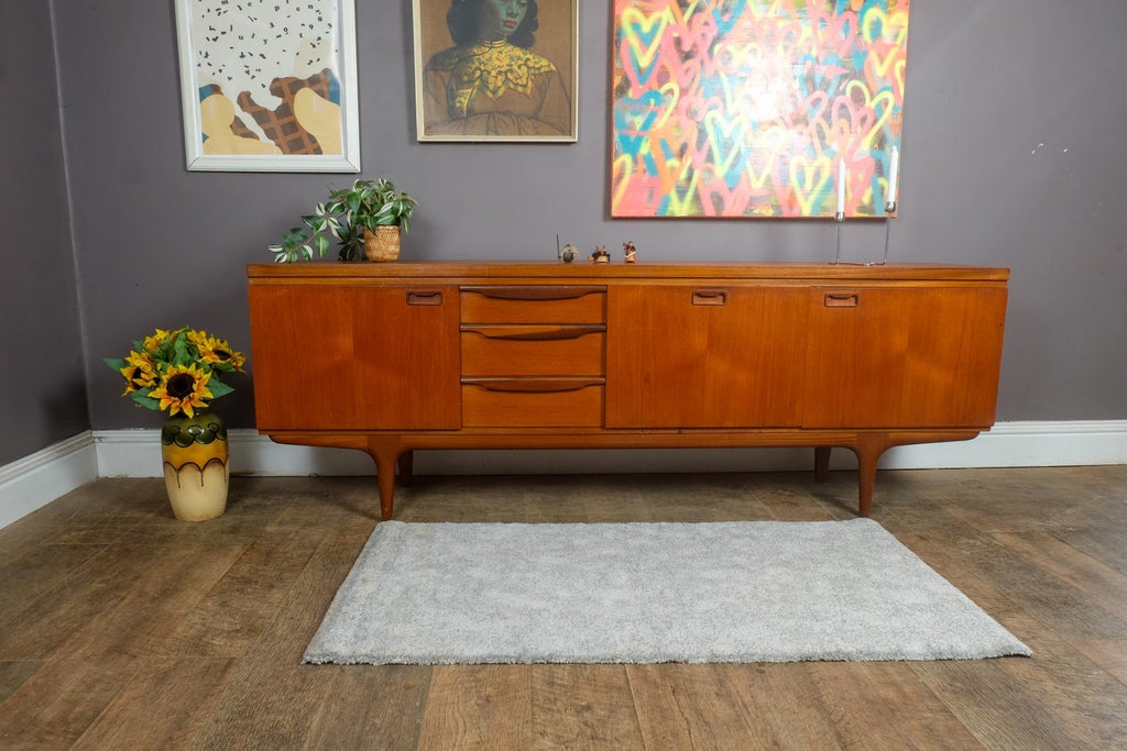 Vintage Retro Large Teak Long John Sideboard by Greaves and Thomas