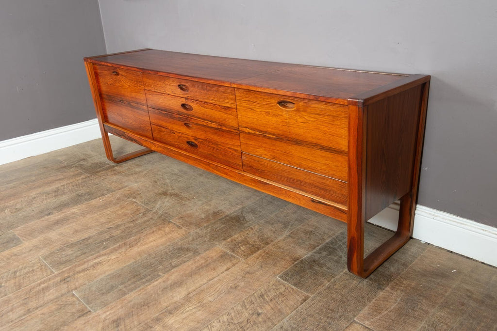 Vintage Retro Uniflex Rosewood Sideboard designed by Gunther Hofstead