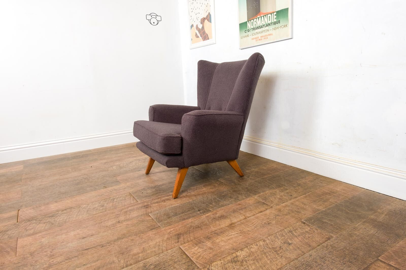 Vintage Mid Century Brandon Armchair by G Plan - Newly Upholstered