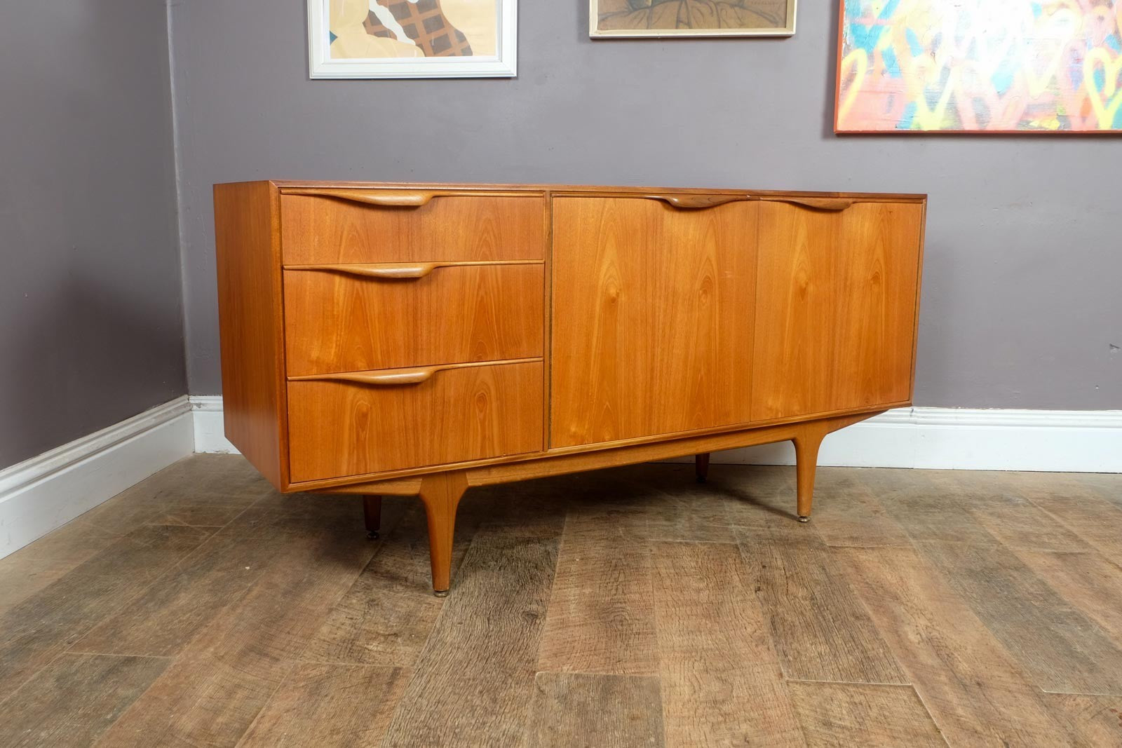 Mid Century Teak Sideboard McIntosh Dunvegan Small Vintage 1960s
