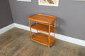 Vintage Retro Ercol Light Elm Tea Trolley