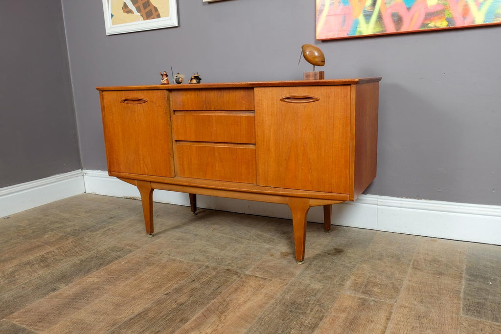 Vintage Retro Mid Century Teak Small Sideboard by Jentique