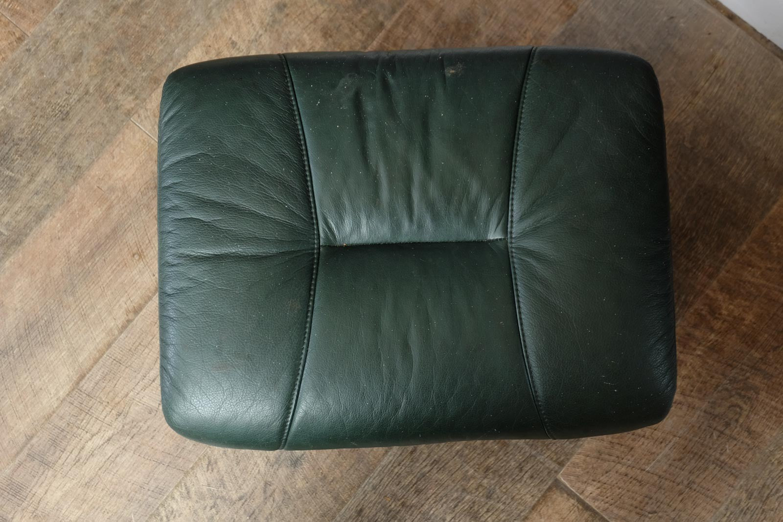 Vintage Retro Danish Reclining Armchair and Footstool by Unico