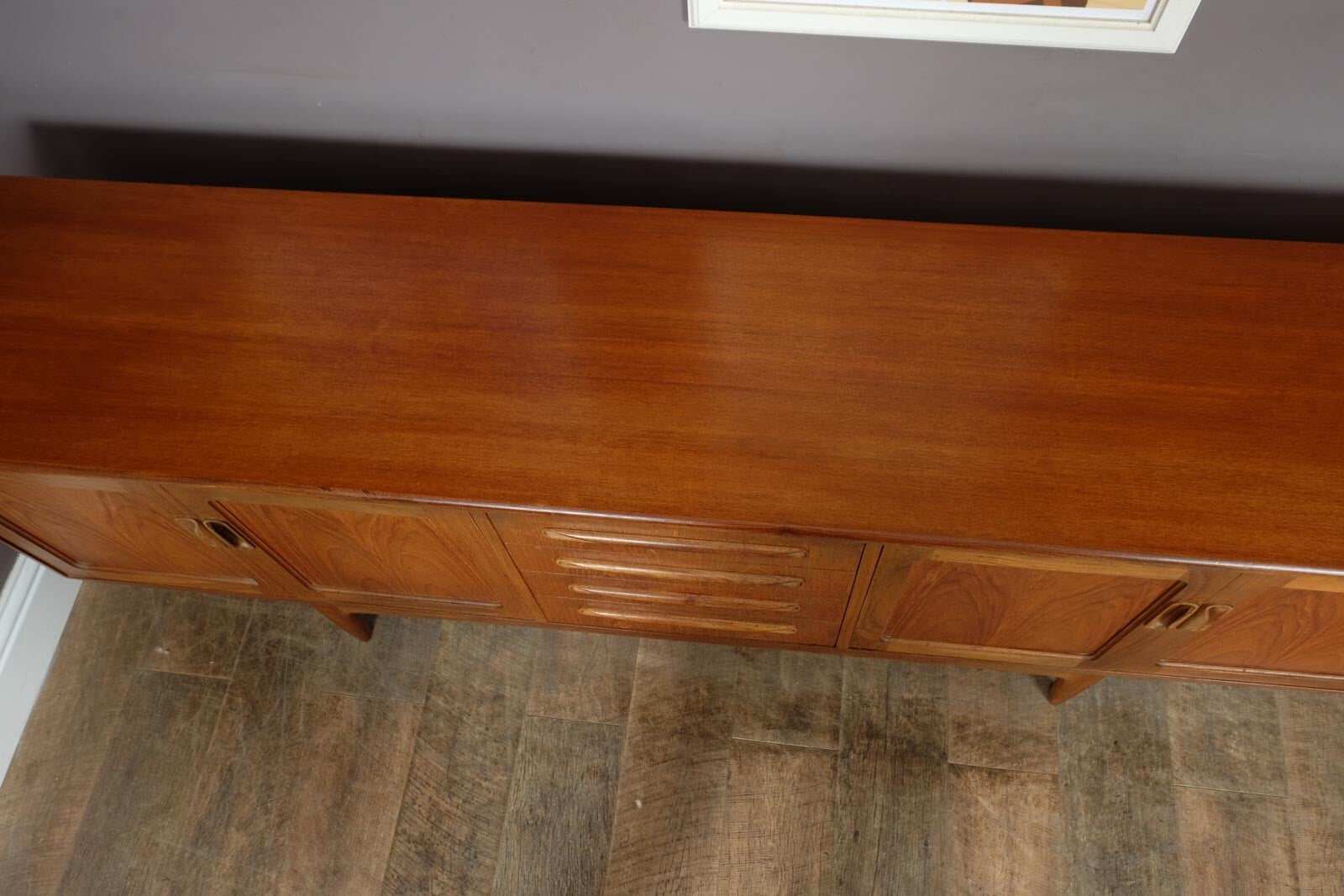 Vintage Retro G Plan Fresco Long John Teak Sideboard