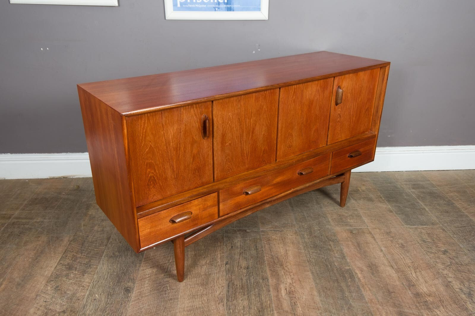 Vintage Retro Small Teak G Plan Brasila Sideboard