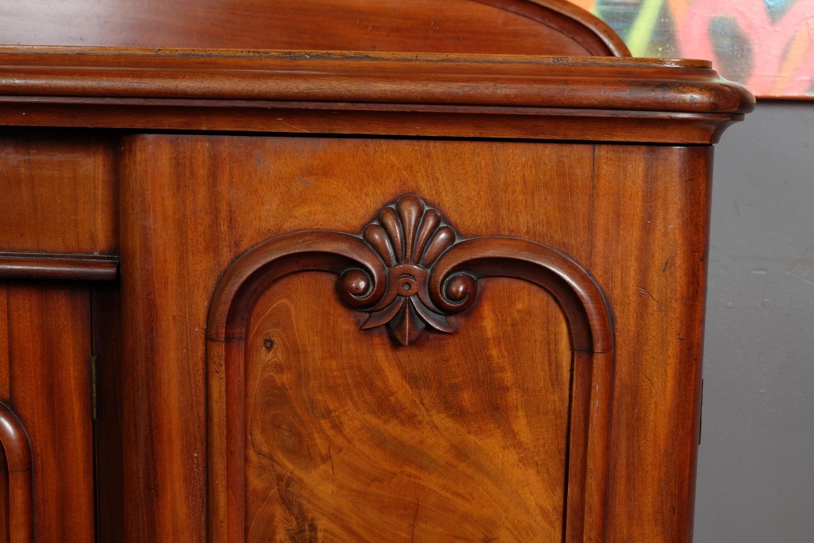Vintage Mahogany Art Deco Sideboard
