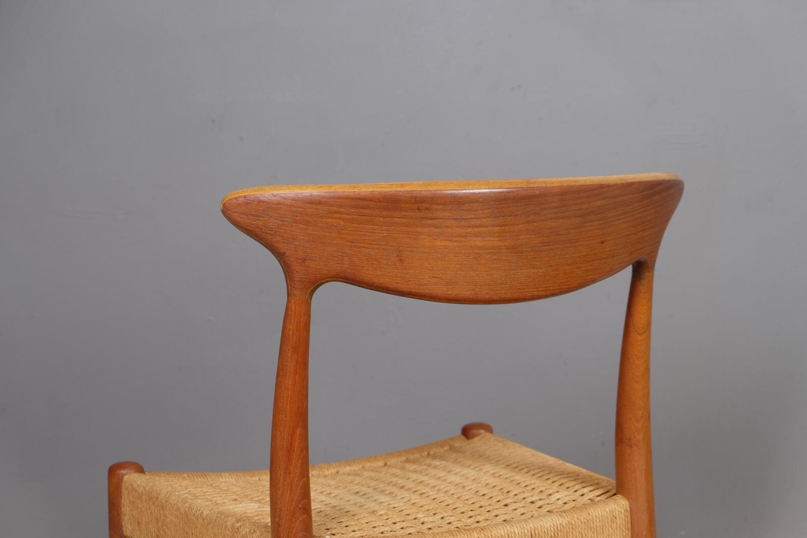 Vintage Set of 4 Danish Teak Chairs by Arne Hovmand Olsen