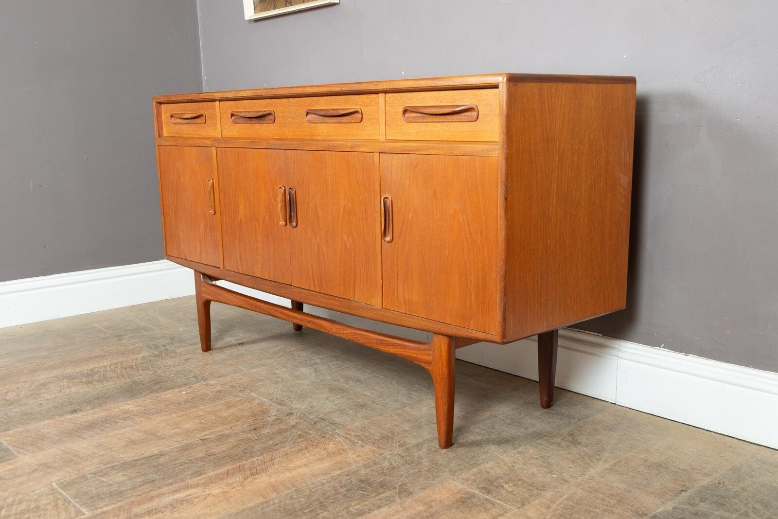 Vintage G Plan Fresco Small Teak Sideboard - Mid Century