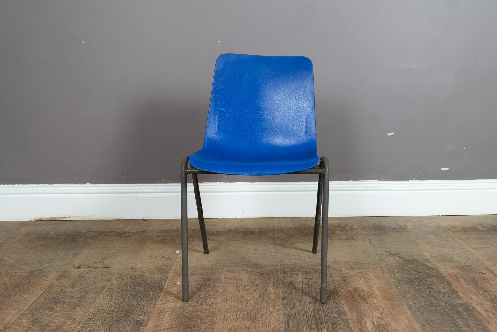 Vintage Retro Set of 4 School Stacking Chairs by Remploy