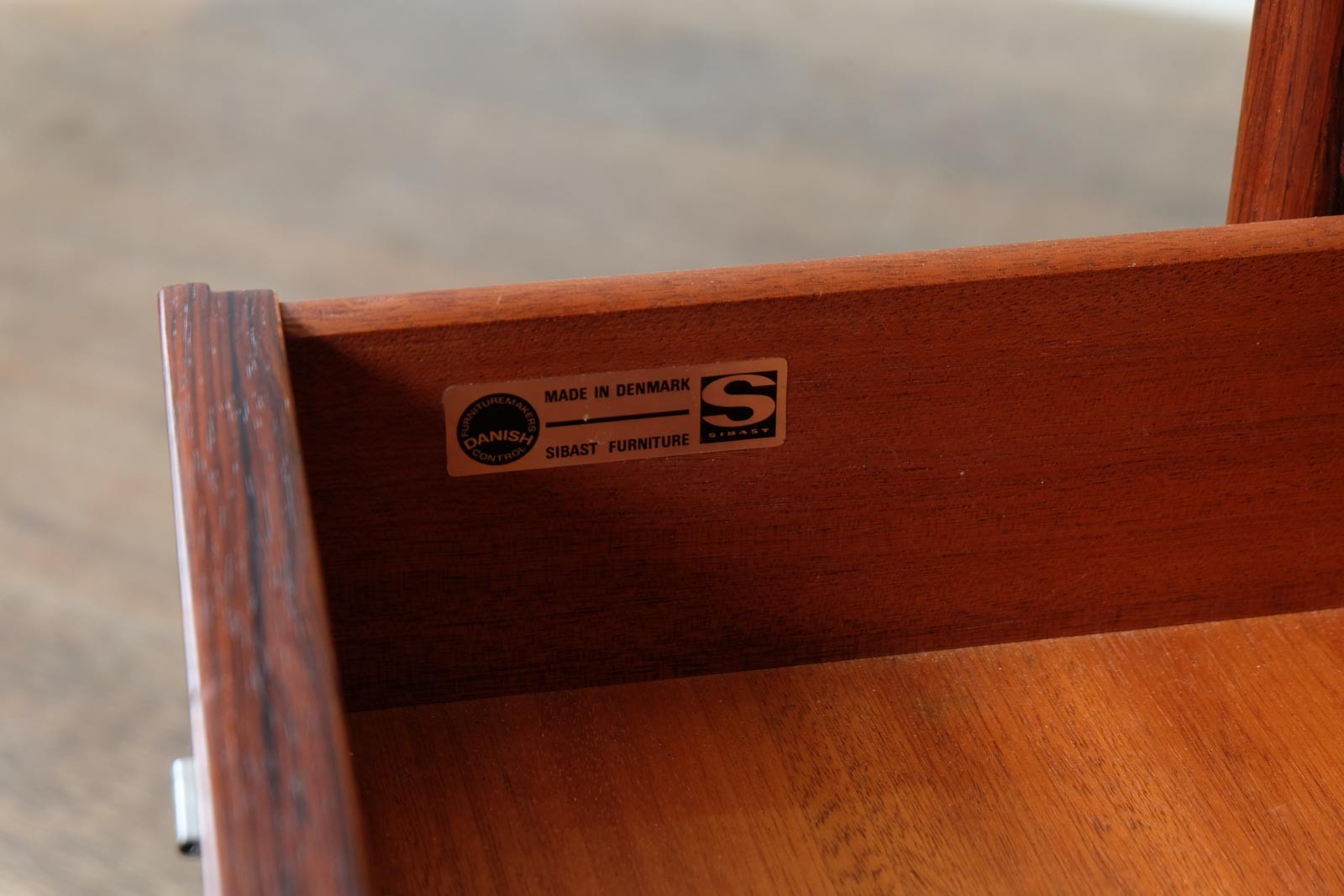 Vintage Arne Vodder #7755 Sibast Rosewood Bureau / Cabinet