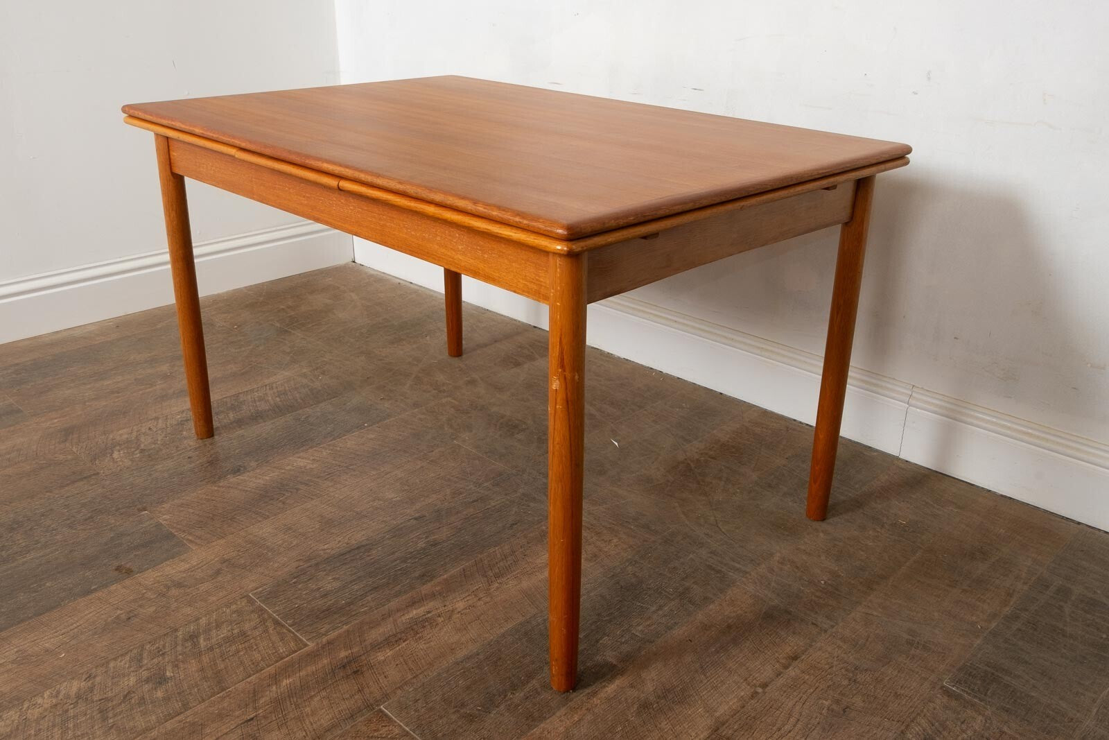 Vintage Retro Danish Teak Extending Dining Table